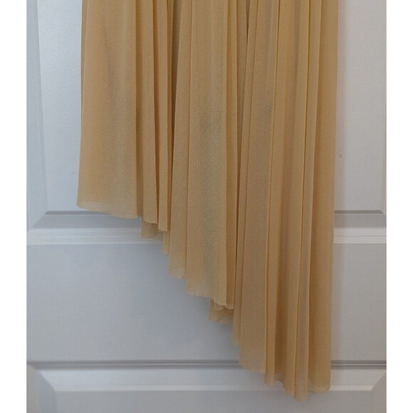 Weissman Women's Size MA (8/10) 10,000 Miles Cascade Shirred Mesh Dance Dress - Picture 9 of 12